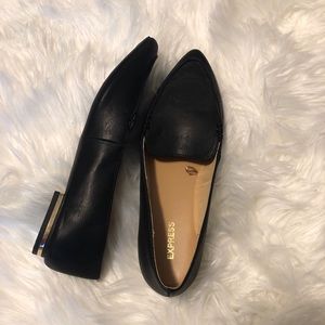 Express Black Flats